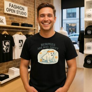 Burpees Are Boo Sheet T-Shirt