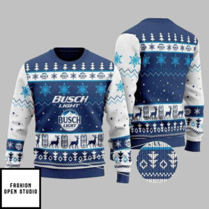 Busch Light Ugly Christmas Sweater