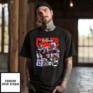 Caleb Williams Chicago Bears Signature Vintage T-Shirt