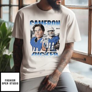 Cameron Dicker Los Angeles Chargers Vintage Signature T-Shirt
