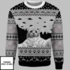 Cat Selfie With Ufo Ugly Christmas Sweater