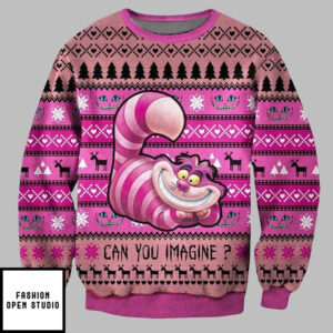 Cheshire Cat Ugly Christmas Sweater