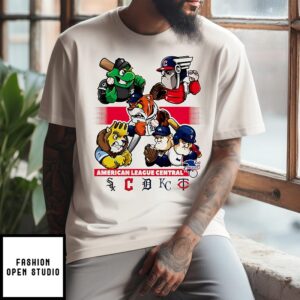 Chicago White Sox Guardians Detroit Tigers Kc Royals Minnesota Twins American League Central T-Shirt