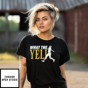 Christian Yelich Milwaukee Brewers What The Yeli Swing Signature T-Shirt
