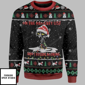 Christmas Cat Ugly Christmas Sweater