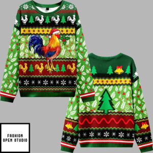 Christmas Chicken Ugly Christmas Sweater
