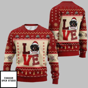 Christmas Dachshund Dog Ugly Christmas Sweater