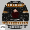 Christmas Friends Im Sorry Ugly Christmas Sweater