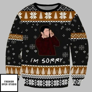 Christmas Friends Im Sorry Ugly Christmas Sweater