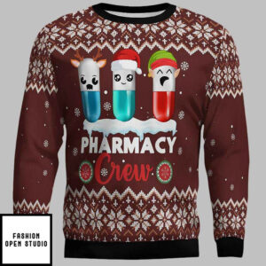Christmas Pharmacy Crew Ugly Christmas Sweater