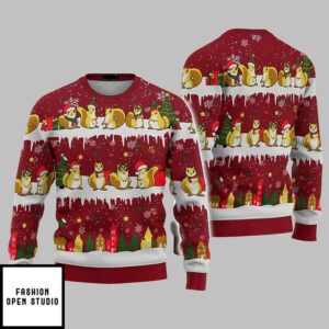 Christmas Squirrel Ugly Christmas Sweater