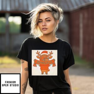 Cincinnati Bengals Reindeer Cute Christmas 2025 T-Shirt