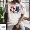 Cincinnati Reds Vs Los Angeles Dodgers 2025 Nl Wild Card Mascot T-Shirt