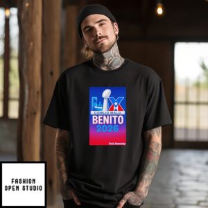 Conejo Malo Bad Bunny Super Bowl Logo T-Shirt