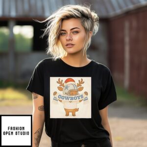 Dallas Cowboys Reindeer Cute Christmas 2025 T-Shirt