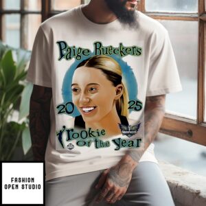 Dallas Wings Paige Buekers 2025 Wnba Rookie Of The Year T-Shirt