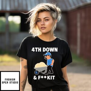 Dan Campbell 4th Down And Fk It T-Shirt