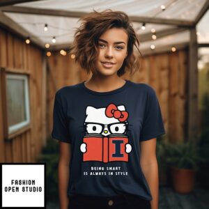 Dave Portnoy Illinois Hello Kitty Being Smart T-Shirt