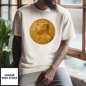 Donald Trump Piece Of Shit Gold Coins T-Shirt