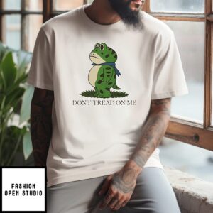 Don’t Tread On Me Portland Frog Gadsden Flag T-Shirt