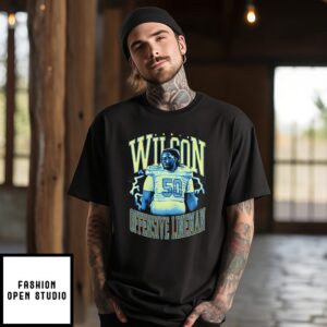 Edwin Wilson Offensive Lineman Retro T-Shirt