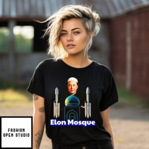 Elon Mosque Elon Musk Meme T-Shirt
