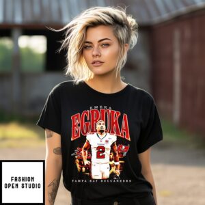 Emeka Egbuka Tampa Bay Buccaneers Hype Graphic T-Shirt