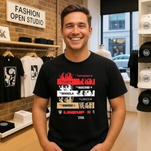 Florida Panthers Lineup Bos T-Shirt