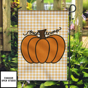 Fuck Trump Pumpkin Garden Flag