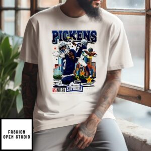 George Pickens Dallas Cowboys Player Comic T-Shirt