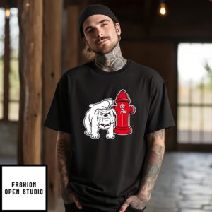 Georgia Bulldogs Hydrant Ole Miss Rebels Piss T-Shirt