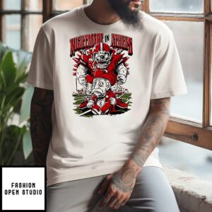 Georgia Bulldogs Vs Ole Miss Nightmare In Athens Mascot T-Shirt