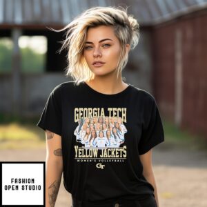 Georgia Tech Yellow Jackets 2025-2026 Women’s Volleyball Team T-Shirt