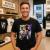 Golden State Warriors Vs Los Angeles Lakers NBA 2025 Player Collage T-Shirt
