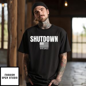 Government Shutdown Est 2025 T-Shirt