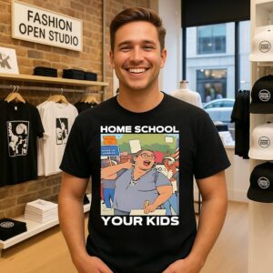 Home School Your Kids Lucy Martinez No Kings Protest T-Shirt
