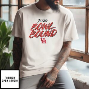 Houston Football 2025 Bowl Bound T-Shirt