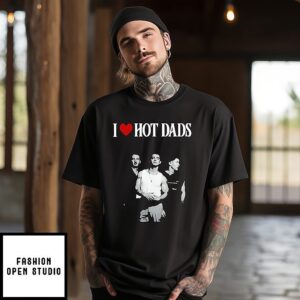 I Love Hot Dads 20th Anniversary Tour 2025 T-Shirt