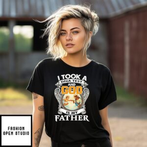 I Took A Dna And God Is My Father Veteran Jesus T-Shirt
