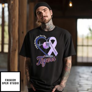 I Will Remember For You Alzheimer’s Awareness Detroit Tigers T-Shirt