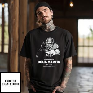 In Memoriam Doug Martin 1989-2025 Boise State Fooball T-Shirt