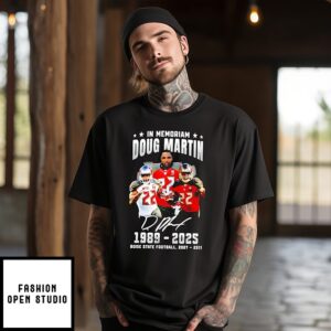 In Memoriam Doug Martin Tampa Bay Buccaneers 1989 2025 T-Shirt