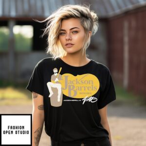 Jackson Barrels Jackson Merrill 3 San Diego Baseball Signature T-Shirt