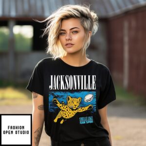 Jacksonville Jaguars X Nirvana Smells Like Team Spirit T-Shirt