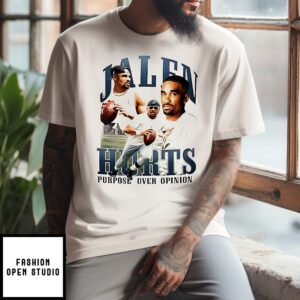 Jalen Hurts Purpose Over Opinion Philadelphia Eagles T-Shirt