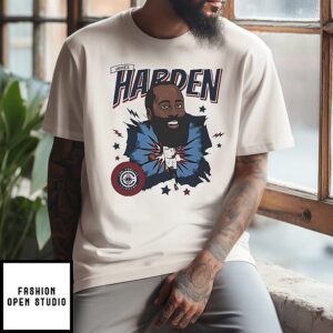 James Harden Los Angeles Clippers Caricature T-Shirt