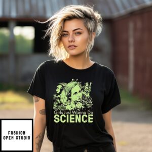 Jane Goodall Girls Just Wanna Do Science T-Shirt