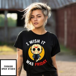 Jason Voorhees I Wish It Was Friday Halloween T-Shirt
