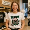 Jayson Tatum Boston Celtics NBA Big Head Caricature T-Shirt