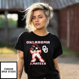 John Mateer Oklahoma Sooners Football Retro Baller T-Shirt